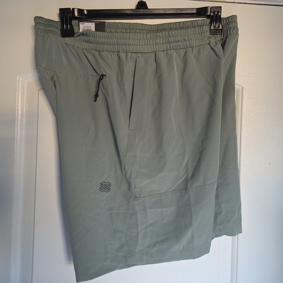 Men's FLX Accelerate 9-Inch Shorts FLX Green NWT - Picture 1 of 6